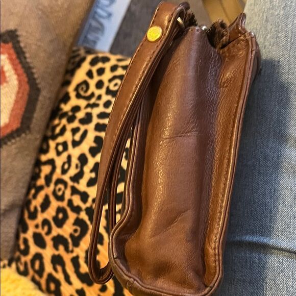 Balenciaga Brown Leather Clutch - Picture 5 of 10